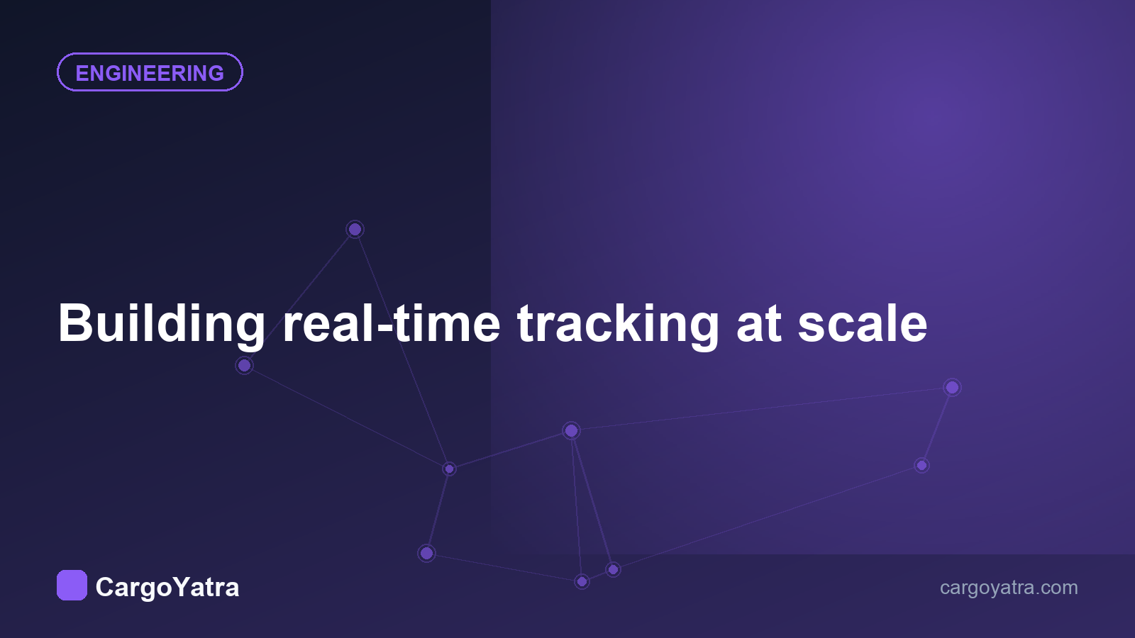 Building real-time tracking at scale